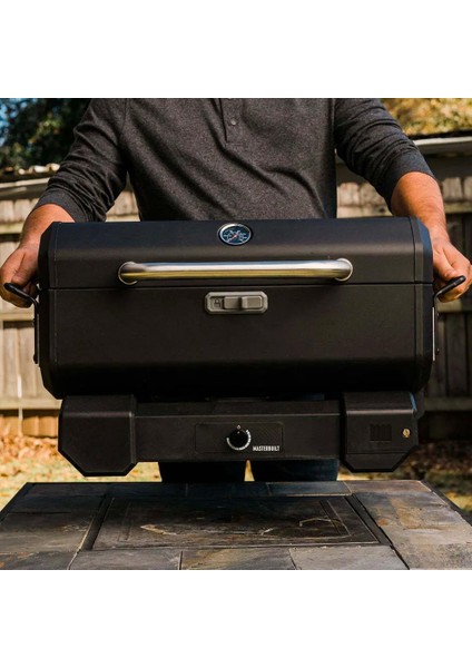 Masterbuilt Portatif Kömürlü Smoker Barbekü | Kömürlü Smoker Mangal