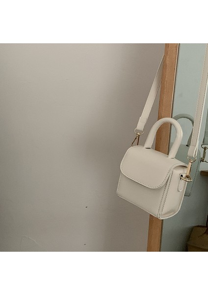 Yeni Moda ve Retro Handheld Kızıl Kırmızı Kırmızı Ağ, Tek ve Versatile Crossbody Bag (Yurt Dışından)