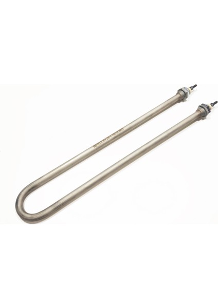 1500W 230V CR304 11,5MM 39CM Boru tipi gemi boyler ısıtıcı rezistans