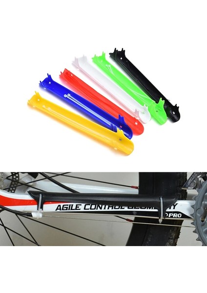 Beyaz Stil Plastik Bisiklet Zinciri Koruma Bisiklet Zinciri Koruyucu Bakım Çerçeve Kapak Koruma Bisiklet Sürme Parçaları Bisiklet Aksesuarları (Yurt Dışından) fiyatları