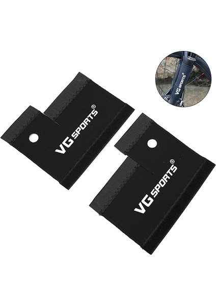 Çatal Koruyucu Stili 1 Pair Dağ Bisikleti Ön Çatal Koruyucu Ped Çerçeve Wrap Kapak Guard Koruyucu Koruyucu Bisiklet Bisiklet Aksesuarları 4 Stilleri (Yurt Dışından)