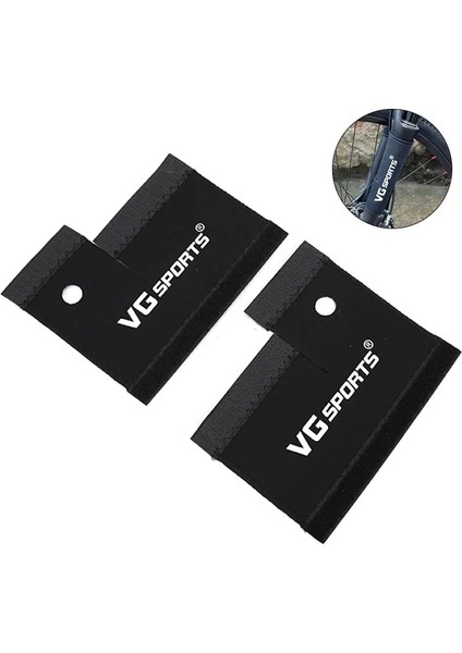 Çatal Koruyucu Stili 1 Pair Dağ Bisikleti Ön Çatal Koruyucu Ped Çerçeve Wrap Kapak Guard Koruyucu Koruyucu Bisiklet Bisiklet Aksesuarları 4 Stilleri (Yurt Dışından)