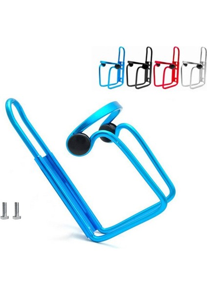 Kırmızı Stil Alüminyum Alaşımlı Bisiklet Bisiklete Binme Içecek Su Şişesi Raf Tutucu Kafesler Bisiklet Şişesi Bardak Montaj Braketi (Yurt Dışından) fırsatları