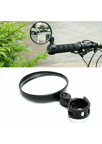 Yuvarlak Stil Bisiklet Dikiz Aynaları Evrensel Ayarlanabilir Döndür Bisiklet Motosiklet Gidon Aynası Binme Bisiklet Bisiklete Binme Dikiz Aynası (Yurt Dışından) fırsatları