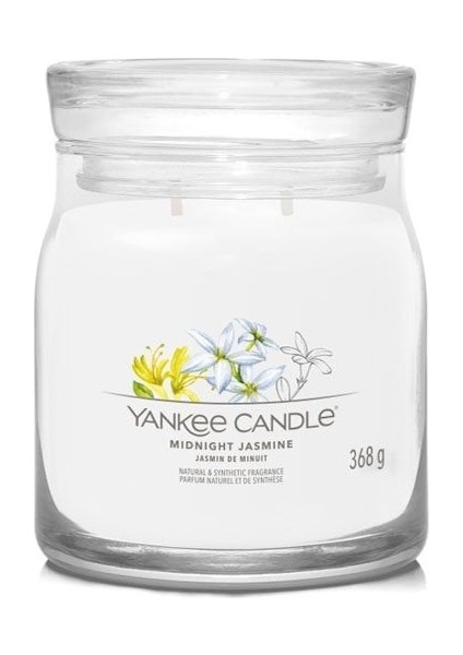 Yankee Candle 1630666E Orta Mum Midnight Jasmine