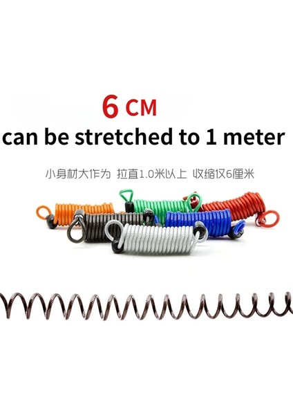 Koyu Gri 1.5m Tarzı 1 Adet 1m.5m.5m Bisiklet Yaylı Kablo Kilidi Hırsızlığa Karşı Halat Alarm Disk Kilidi Bisiklet Güvenlik Hatırlatma Motosiklet Hırsızlık Koruması (Yurt Dışından)