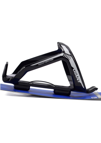 Siyah-Beyaz B Stili Dev Bisiklet Alüminyum Alaşımlı Su Şişesi Kafesi Dağ Bisikleti Bisiklet Şişe Tutucu Ultralight Gidon Montajı (Yurt Dışından)