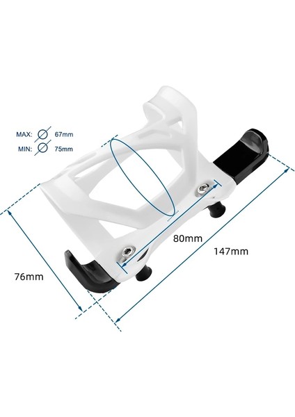 Siyah Stil Sol El Kullanımı Yol Bisikleti Su Şişesi Tutucu Braketi Plastik Bisiklet Su Isıtıcısı Kafesi Mtb Şişe Montajlı Bisiklet Parçaları (Yurt Dışından) fırsatları