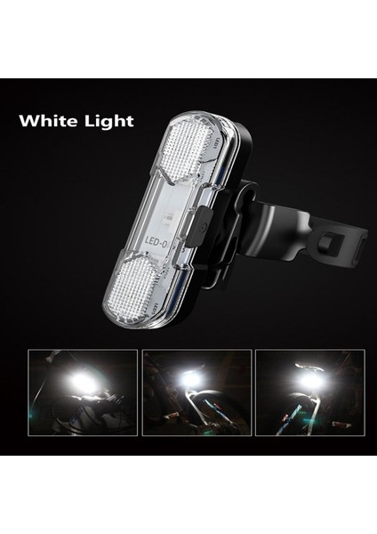No.4 Tarzı Su Geçirmez Bisiklet Işıkları Bisiklet Arka Kuyruk Lambası Dağ Bisikleti USB Şarj LED Uyarı Işığı Mtb Arka Lambası Bisiklet Aksesuarları (Yurt Dışından)