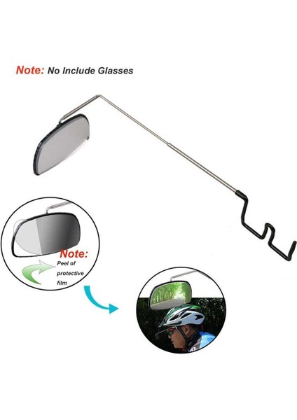 Bir Stil Bisiklet Alüminyum Alaşımlı Bisiklet Bisiklet Bisiklet Sürme Gözlükleri Arka Dikiz Mi Görünüm Montaj Ayarı Gözlük Kask S9B2 (Yurt Dışından) fiyatları