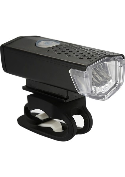 Siyah Stil 5 LED Kurt Yıldız Uyarı Işığı Bisiklet Işığı USB Şarj Edilebilir Bisiklet Bisiklet Kuyruk Uyarı Işığı Arka Güvenlik Gece Sürme Bisiklet Işığı (Yurt Dışından)