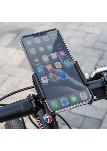 Titanyum Tarzı Gub Bisiklet Telefon Tutucu Alüminyum Alaşımlı Mtb Bisiklet Telefon Standı Dönebilen Motosiklet Gps Montaj Desteği Clipsv (Yurt Dışından)