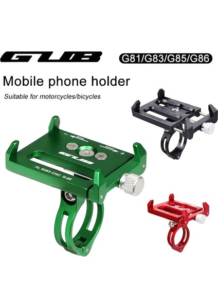 G85 Titanyum Tarzı Gub Bisiklet Telefon Tutucu G81G83G85G86 Motosiklet Cep Telefonu Montajlı Scooter Akıllı Telefon Beşiği Bisiklet Gidon Telefon Desteği (Yurt Dışından) modelleri
