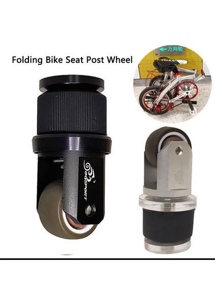 Gümüş Tarzı Katlanır Bisiklet Itme Tekerleği Dahon Için Kolay Tekerlek Bisiklet Koltuğu Tüp Iç Çapı mm Koltuk Sonrası Park Tekerleği (Yurt Dışından) fırsatları