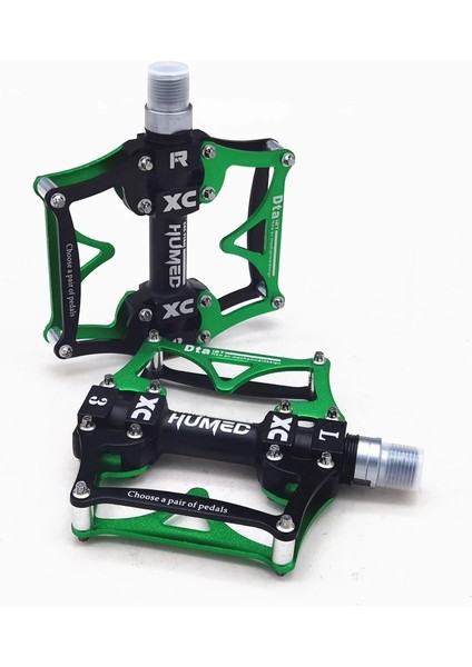 Yeşil Stil 2021 Yeni Geniş Düz Dağ Yolu Bisiklet Bisiklet Bisiklet Pedalı 3 Mühürlü Rulman Mtb Bmx Pedallar 5 Renk Mevcuttur (Yurt Dışından) fırsatları