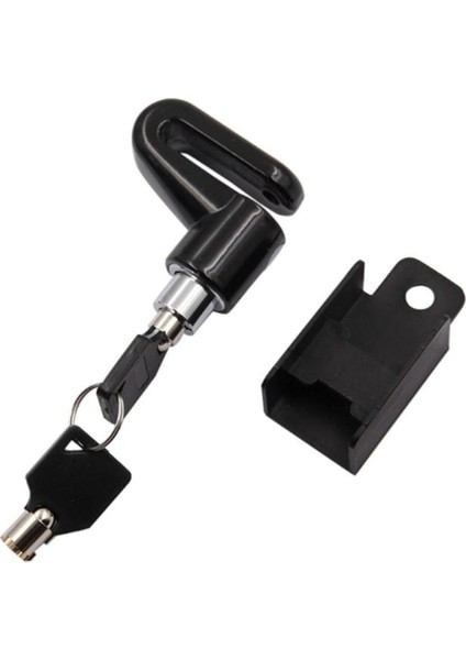 No.1 Tarzı Bisiklet Scooter Disk Fren Kilidi Disk Frenler Tekerlekler Soyunma Hırsızlığa Karşı Çelik Tel Kilit Hatırlatma Kablosu Motosiklet Aksesuarları (Yurt Dışından)