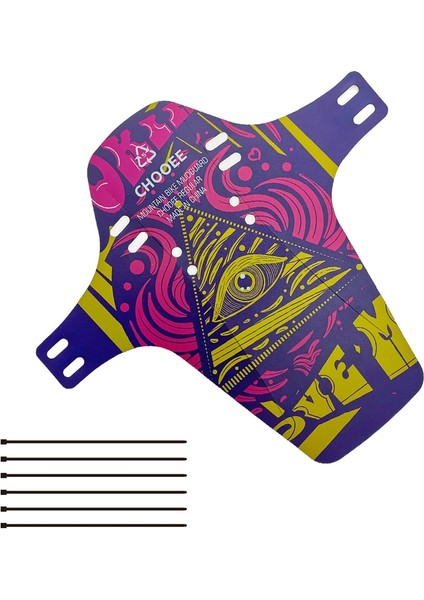 Sarı Zombi Tarzı Chooee Bisiklet Çamurluğu, Mtb Yol Bisikleti Frontrear Evrensel Çamurluk Uyumlu, 1 Adet (Yurt Dışından) fırsatları