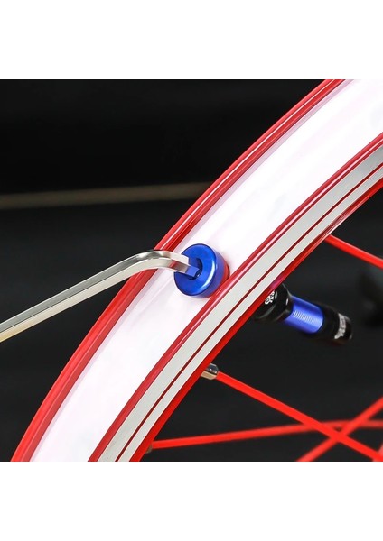 27 mm Kırmızı Stil Muqzı Tubeless Lastik Kiti Mtb Yol Bisikleti Tubeless Jant Sızdırmazlık Bandı ve Schrader Valf ve Valf Göbeği Çıkarma Aleti Bisiklet Aksesuarları (Yurt Dışından) fiyatları