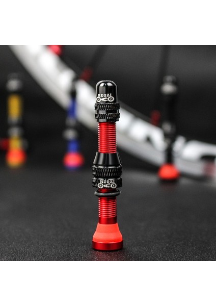 27 mm Kırmızı Stil Muqzı Tubeless Lastik Kiti Mtb Yol Bisikleti Tubeless Jant Sızdırmazlık Bandı ve Schrader Valf ve Valf Göbeği Çıkarma Aleti Bisiklet Aksesuarları (Yurt Dışından) indirimleri