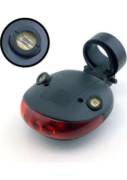 Kırmızı Cipso Tarzı Su Geçirmez Bisiklet Bisiklet Işıkları Arka Lambaları LED Lazer Güvenlik Uyarısı Bisiklet Işıkları Bisiklet Kuyruğu Bisiklet Aksesuarları Işıkları (Yurt Dışından)