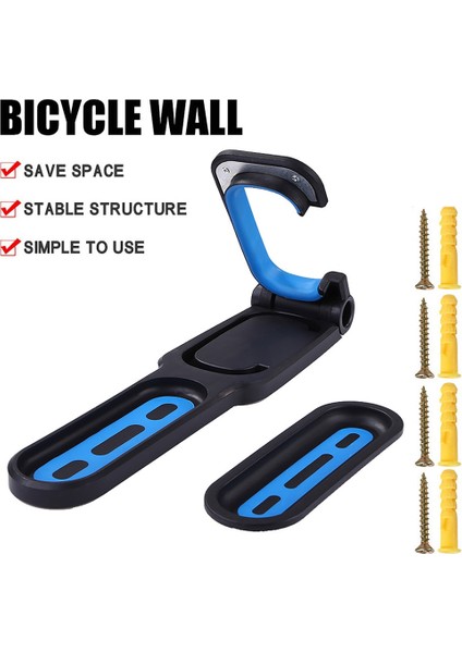 Sarı Stil Bisiklet Duvara Monte Kanca Tutucu Stand Mtb Bisiklet Rafı Ev Duvar Kancası Kapalı Park Rafları Dağ Bisikleti Asılı Duvara Montaj (Yurt Dışından) modelleri