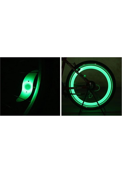 Mavi Stil 1 Adet Bisiklet Işık Bisiklet Lambası LED Lastik Lastik Vana Kapakları Tekerlek Konuşmacı Bisiklet Fenerleri Bisiklet Aksesuarları Için Kırmızı Mavi Yeşil (Yurt Dışından)