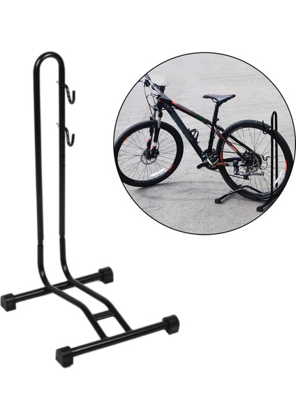 Kanca Stili ile Ayrılabilir Bisiklet Sehpası Zemin Dayanıklı Çelik Bisiklet Sehpası Kapalı Otopark Tekerlek Tutucu (Yurt Dışından)