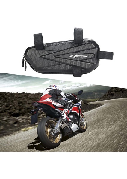 Doğru Stil Rzahuahu Elektrikli Bisiklet Asılı Çanta Çok Fonksiyonlu Motosiklet Çerçeve Sert Kabuk Yan Çantalar Dağ Bisikleti Üçgen Kese Çanta (Yurt Dışından) modelleri