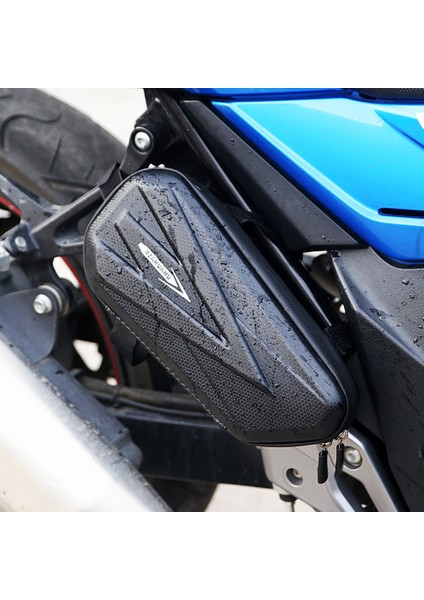 Doğru Stil Rzahuahu Elektrikli Bisiklet Asılı Çanta Çok Fonksiyonlu Motosiklet Çerçeve Sert Kabuk Yan Çantalar Dağ Bisikleti Üçgen Kese Çanta (Yurt Dışından) fırsatları