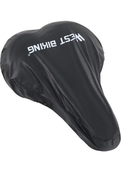 Siyah Stil Tek Boyut Bisiklet Koltuğu Yağmur Kılıfı Açık Su Geçirmez Elastik Toz ve Yağmura Dayanıklı Uv Koruyucu Bisiklet Sele Örtüsü Bisiklet Aksesuarları (Yurt Dışından)