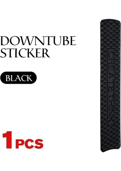 C Siyah Stil Bisiklet Evrensel Çerçeve Alt Tüp Koruma Etiketi Kapak Koruması Silika Jel Levha Bisiklet Çerçeve Koruma Değiştirme Meclisi (Yurt Dışından)