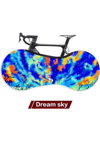 Mode6 Yarım Kapak Stili Bisiklet Koruyucu Kapak Mtb Yol Bisikleti Koruyucu Dişli Anti-Toz Tekerlekler Çerçeve Kapak Çizilmeye Dayanıklı Saklama Çantası Bisiklet Toz Kapağı (Yurt Dışından)