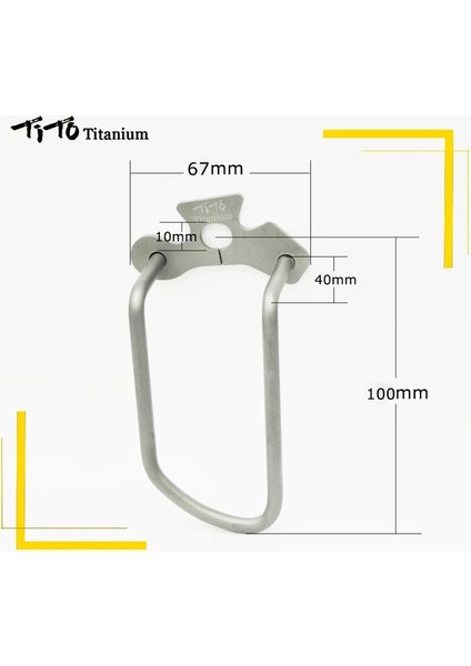 Shimano Stiline Uygula Tito Li Ayarlanabilir Dayanıklı Bisiklet Bisiklet Bisiklet Titanyum Alaşımlı Arka Attırıcı Zincir Stay Guard Dişli Koruyucu Yeni (Yurt Dışından)