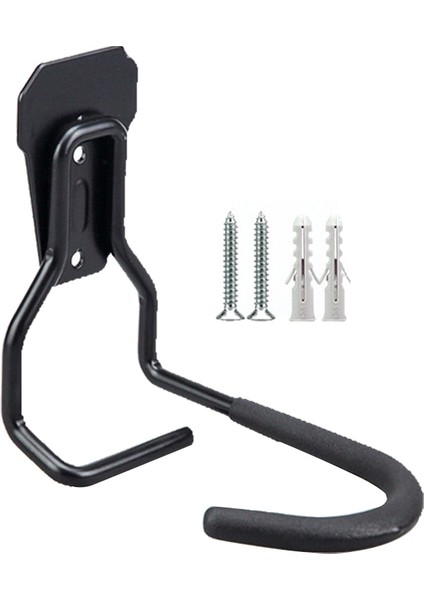 Demir Bisiklet Kancası Askı, Ağır Hizmet Tipi Bisiklet Duvar Kancası Garaj Için Montaj Tutacağı Dikey Bisiklet Rafı Vidalı Kapalı Depolama (Yurt Dışından)