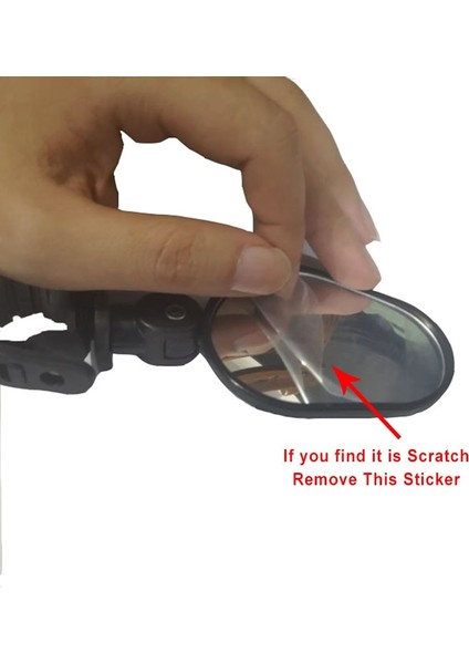 Dışbükey Tarzı 360 Derece Mini Ayarlanabilir Bisiklet Dikiz Aynası Bisiklet Bisiklet Gidon Esnek Güvenli Dikiz Dikiz Aynası (Yurt Dışından) fırsatları