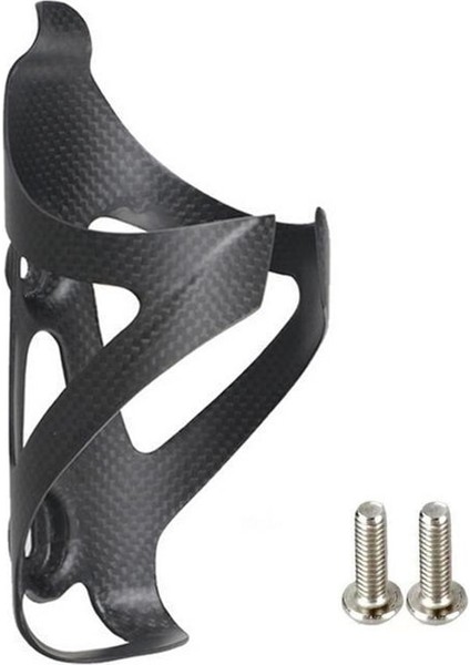 Mat 1 Parça Tarzı Bisiklet Tam Karbon Fiber Dağ Yol Bisikleti Su Şişesi Kafesi Mtb Bisiklet Şişe Tutucu Ultra Hafif (Yurt Dışından)