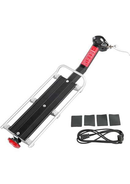 Deemount Li Bisiklet Kargo Taşıyıcı Koltuk Direği Diakgs Yük Bisikletleri Arka Bagaj Rafı Çanta Tutucu Stand Gövde RCK-043 (Yurt Dışından)