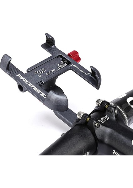 299B Titanyum Stili Promend Bisiklet Telefon Montajı Ayarlanabilir Alüminyum Alaşımlı Bisiklet Telefon Tutucu Bisiklet Navigasyon Braketi Aksesuarları Için Gps (Yurt Dışından) fiyatları