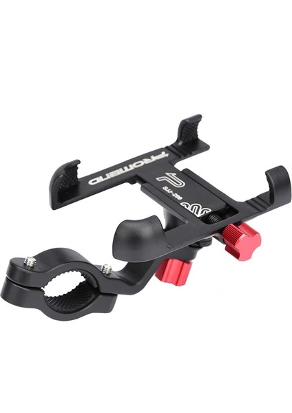 299B Titanyum Stili Promend Bisiklet Telefon Montajı Ayarlanabilir Alüminyum Alaşımlı Bisiklet Telefon Tutucu Bisiklet Navigasyon Braketi Aksesuarları Için Gps (Yurt Dışından) fırsatları