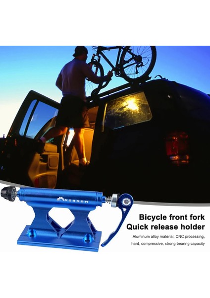 Mavi Stil Bisiklet Bisiklet Araba Portbagaj Taşıyıcı Hızlı Bırakma Alaşım Çatal Kilit Montaj Rafları Mtb Yol Bisikleti Için Kararlı Blok Kamyon Montajı (Yurt Dışından) modelleri