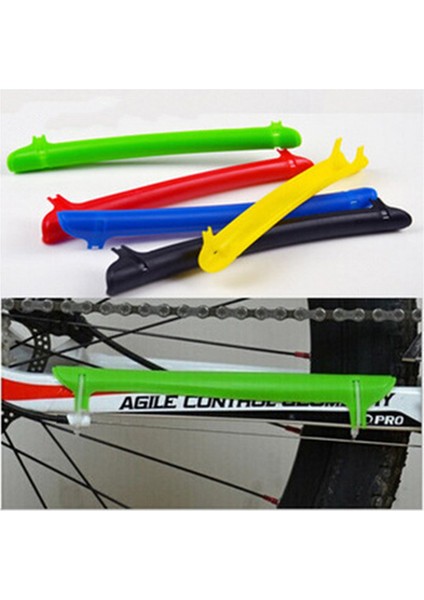 B Tarzı 30 # Bisiklet Sürme Parçaları Çerçeve Zinciri Coverr Bisiklet Çerçeve Zinciri Arka Çatal Chainstay Koruyucu Bisiklet Aksesuarları Renkli Plastik (Yurt Dışından) fiyatları