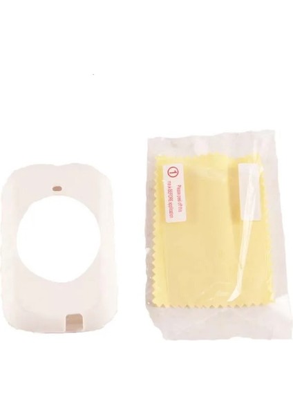 Beyaz Stil Garmin Kenar Rotective Case Licone Koruyucu Kapak Gps Bisiklet Bilgisayar Koruma Ekranı Filmi (Yurt Dışından)