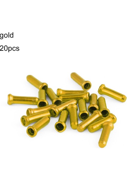 Altın Tarzı Adet Bisiklet Fren Tel Uç Kapağı Alüminyum Alaşımlı Bisiklet Değiştirici Kablo Kapağı Dayanıklı Kıvrımlar Bisiklet Fren Koruma Aksesuarları (Yurt Dışından)