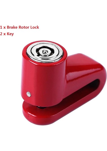 Kırmızı Set Stili Bisiklet Aksesuarları Bicicleta Bisiklet Kilidi Hırsızlığa Karşı Disk Frenler Xiaomi M365 Kaykay Tekerlekleri Çelik Telli Kick Scooter (Yurt Dışından)