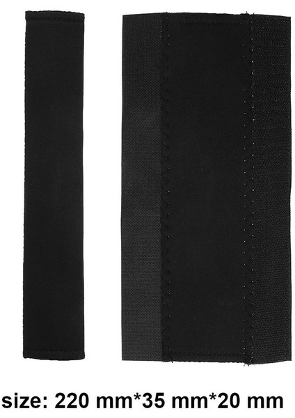 2 Adet Tarzı Neopren Dayanıklı Bisiklet Bakım Zinciri Gönderilen Muhafızlar Sihirli Çubuk Bisiklet Çerçeve Zincir Koruyucu Chainstay Koruma Bisiklet Aksesuarları (Yurt Dışından)