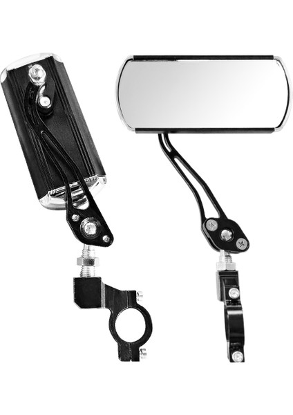 Mavi Stil 2 Paket Bisiklet Dikiz Aynası Ayarlanabilir Döndür Ayna Geniş Açı Dikiz Alüminyum Alaşımlı Güvenlik Dikiz Aynası (Yurt Dışından) modelleri