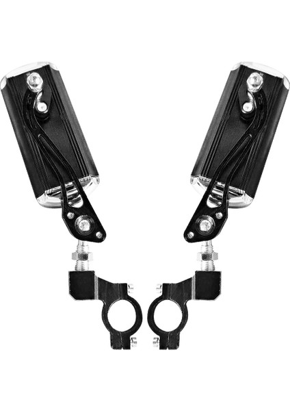 Mavi Stil 2 Paket Bisiklet Dikiz Aynası Ayarlanabilir Döndür Ayna Geniş Açı Dikiz Alüminyum Alaşımlı Güvenlik Dikiz Aynası (Yurt Dışından) fırsatları