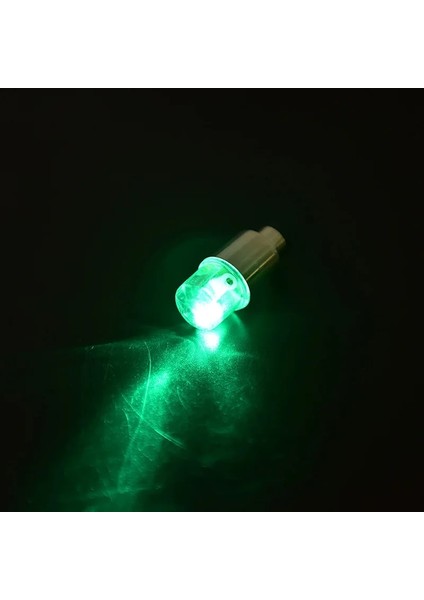 Yeşil Stil Tekerlek Neon Valf Ateşböceği Konuştu LED Işık Lambası Dahil Pil Bisiklet Bisiklet Bisiklet Araba Lastiği (Yurt Dışından)