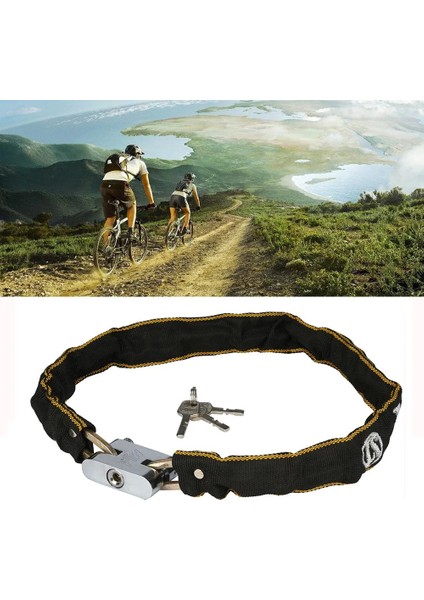 Yüksek Li Ağır Hizmet Motosiklet Motosiklet Scooter Bisiklet Motoru Bisiklet Zinciri Asma Kilit Açık Bisiklet Aksesuarları Spor #8 (Yurt Dışından) fırsatları