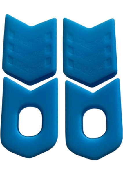 Mavi Stil Dağ Bisikleti Bisiklet Krank Kapağı Silikon Kol Kol Mtb Bisiklet Aynakol Korumak Kaymaz Aynakol Krank Koruyucu Kapak (Yurt Dışından)